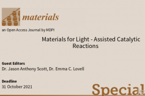 Banner-Materials for Light-Assisted Catalytic Reactions