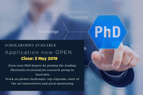 PhD scholarships to join Particles Catalysis Research Lab